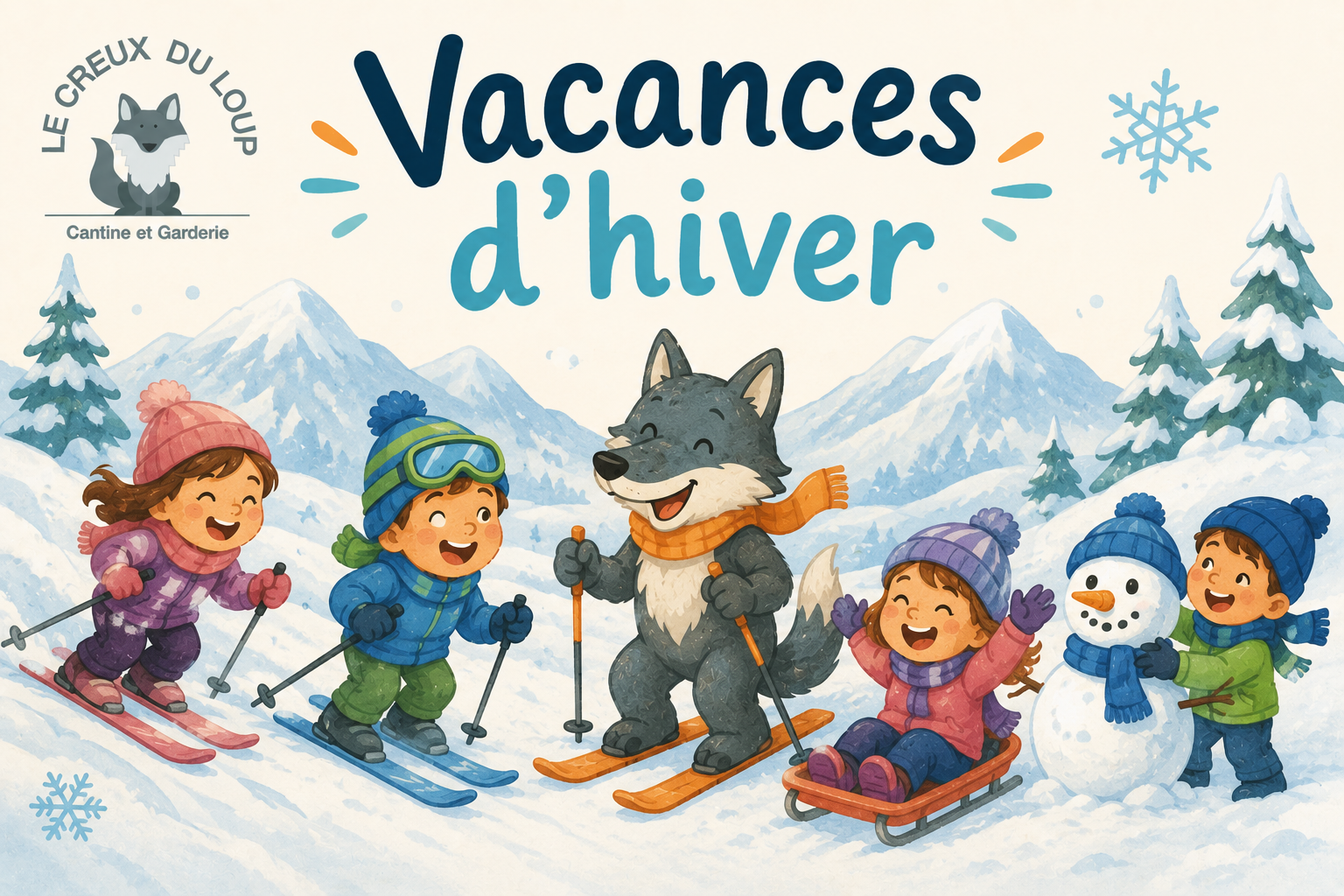 Programme de vacances du mois de février