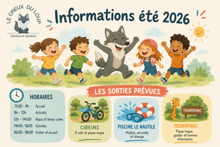 Programme de vacances de cet été